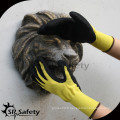 SRSAFETY 13G doublure en latex mousse jaune mousse de protection en latex enduit